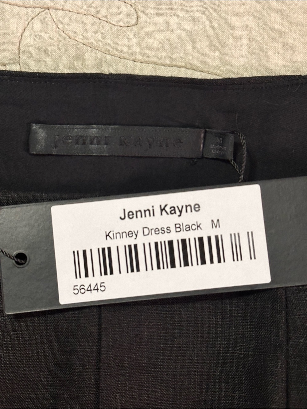 Jenni Kayne Kinney Linen Dress Black NWT Medium MSRP $445 - Picture 11 of 11